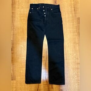 Black Levi’s 501 Jeans